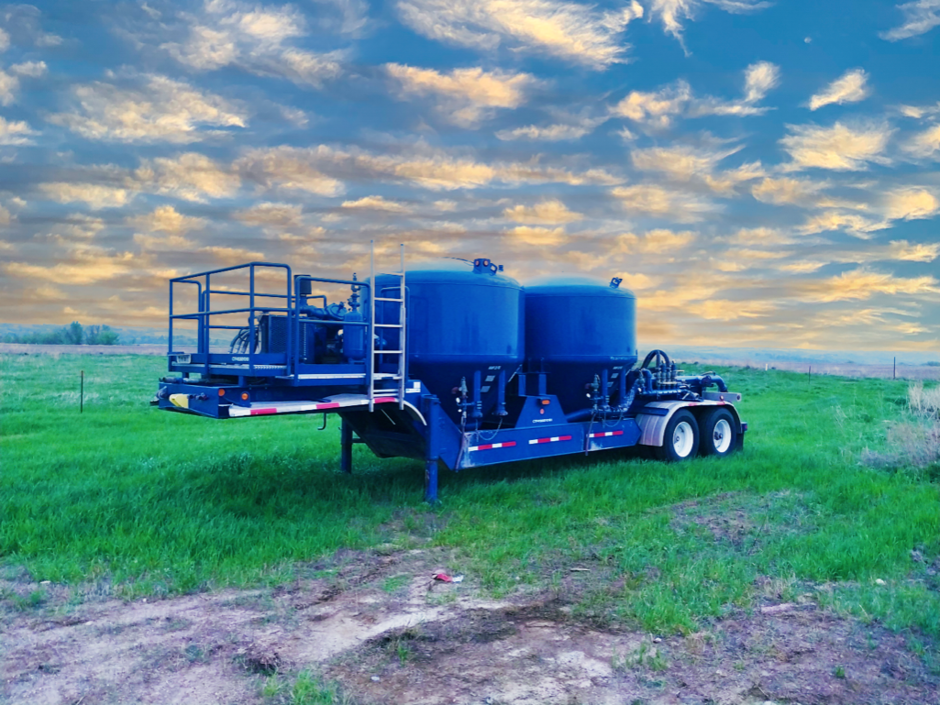 Double Pod T/A Cement Bulk Trailer (Completely Refurbed in 2019)