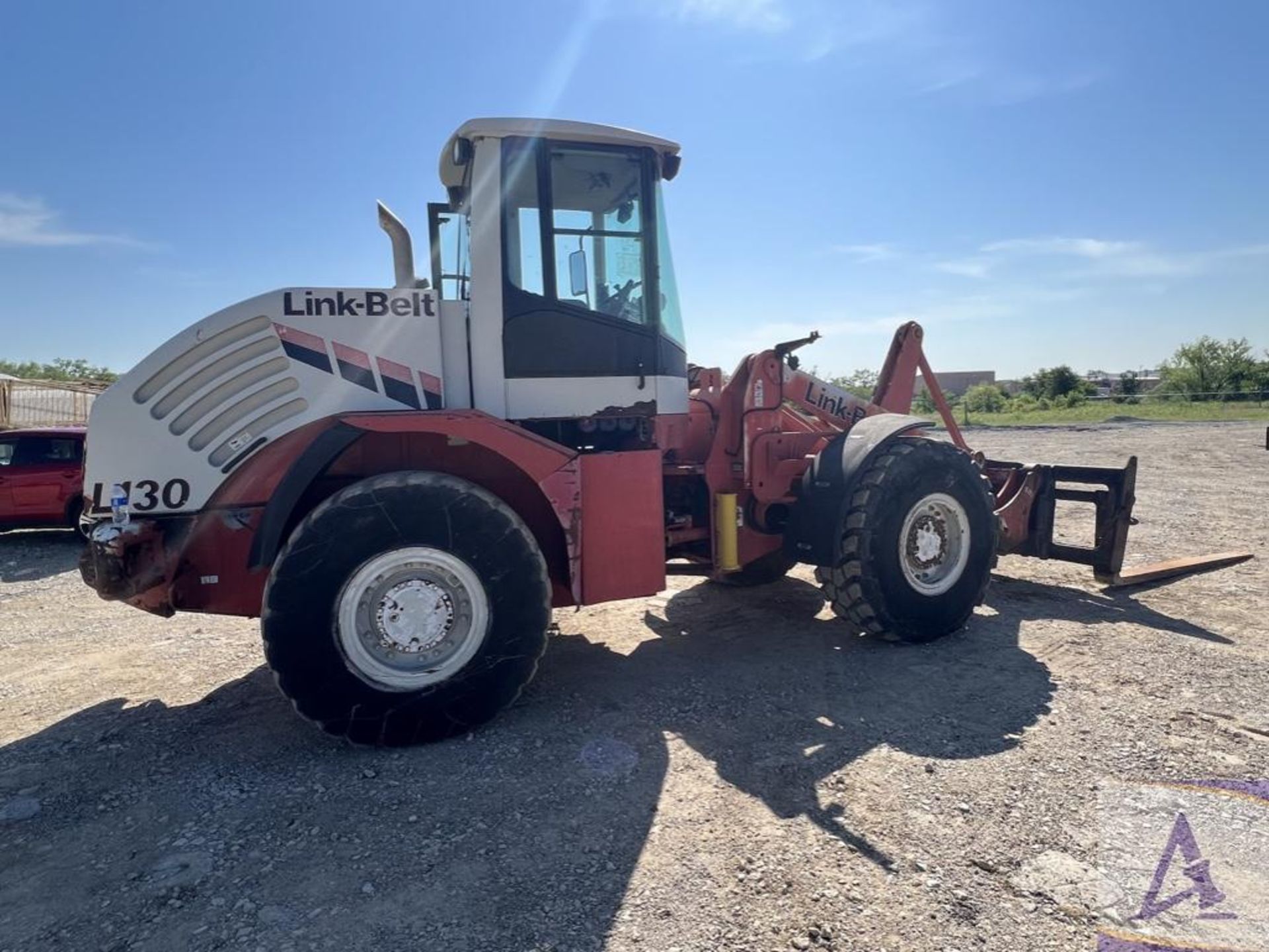 Link-Belt L130 Articulating Wheel Loader, Forks, EROPS - Clean Machine! - Image 4 of 23