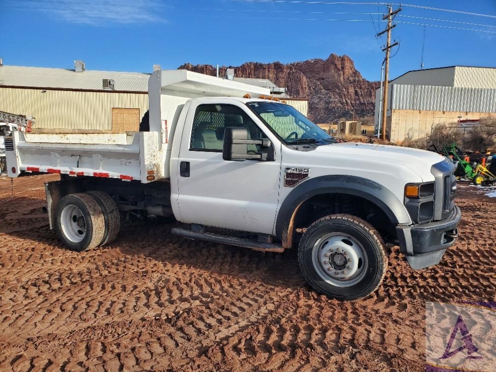 2008 Ford F-450 4X4 Dump Truck - Image 6 of 54