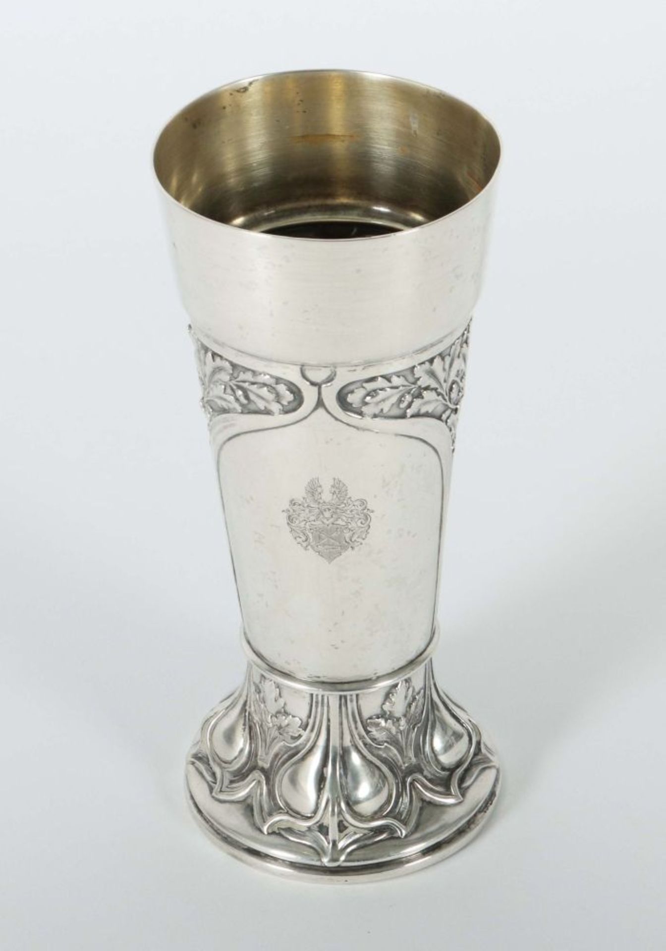 Jugendstil-Pokal Bruckmann & Söhne, - Bild 3 aus 5