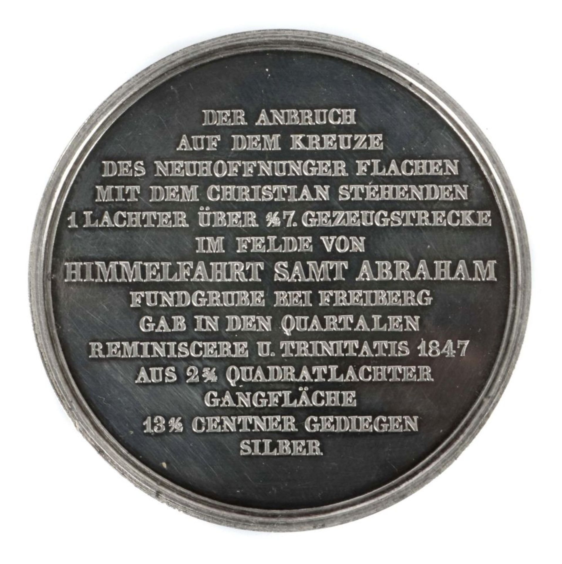 Silbermedaille der Grube Himmelfahrt - Image 3 of 6