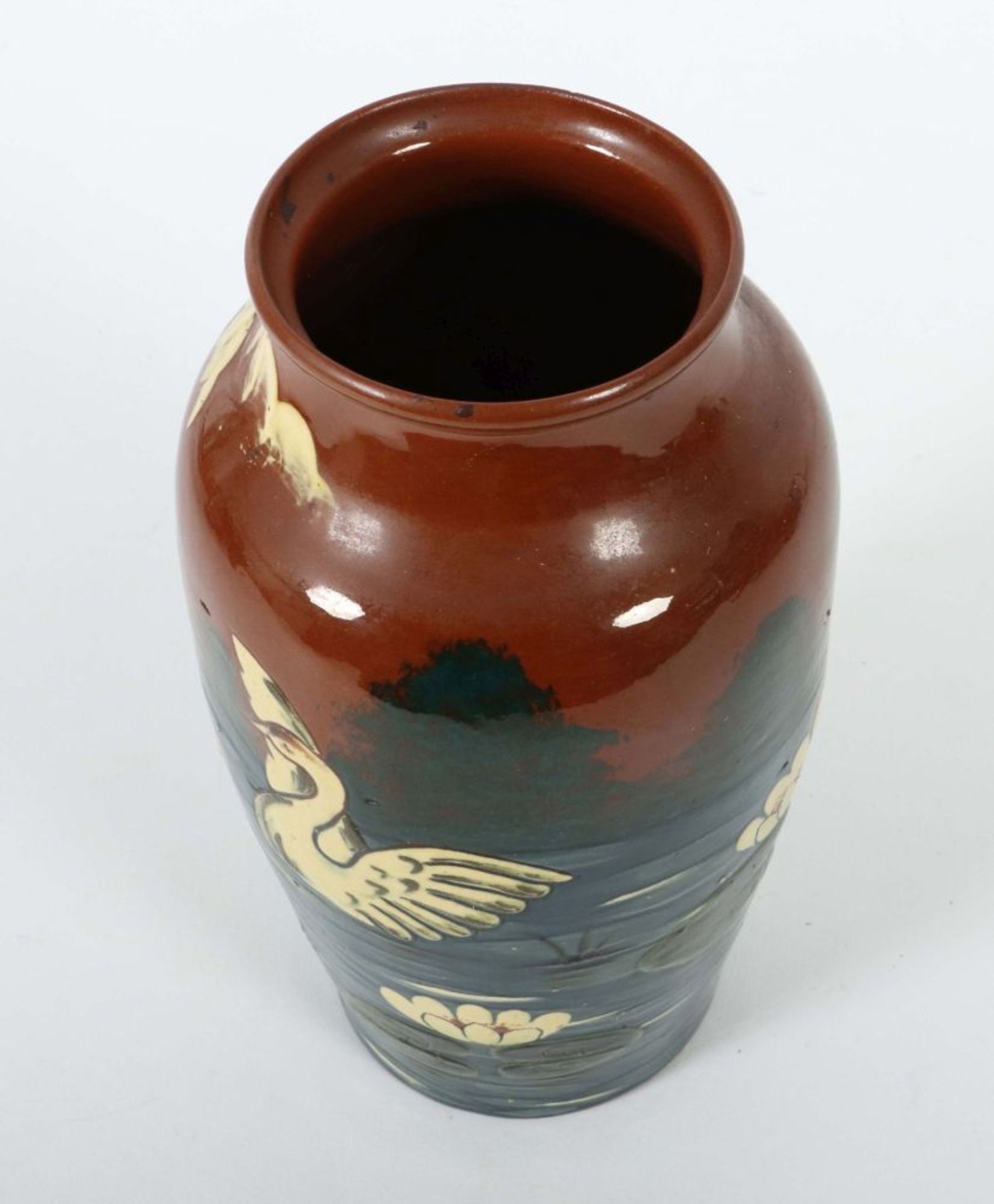 Jugendstil-Keramikvase Paul und Anna - Bild 4 aus 5