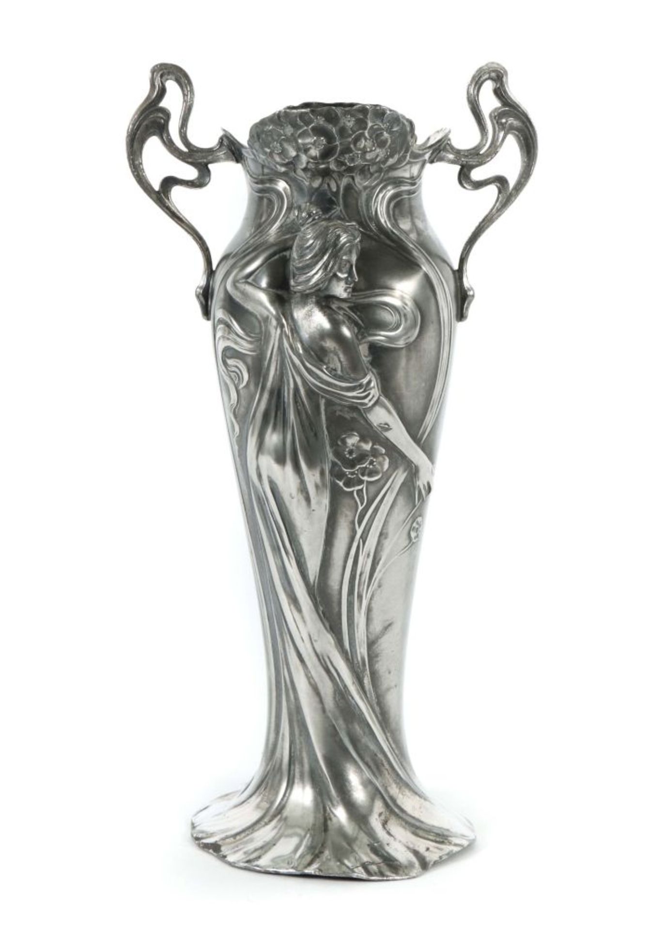 Jugendstil-Henkelvase WMF, Geislingen,