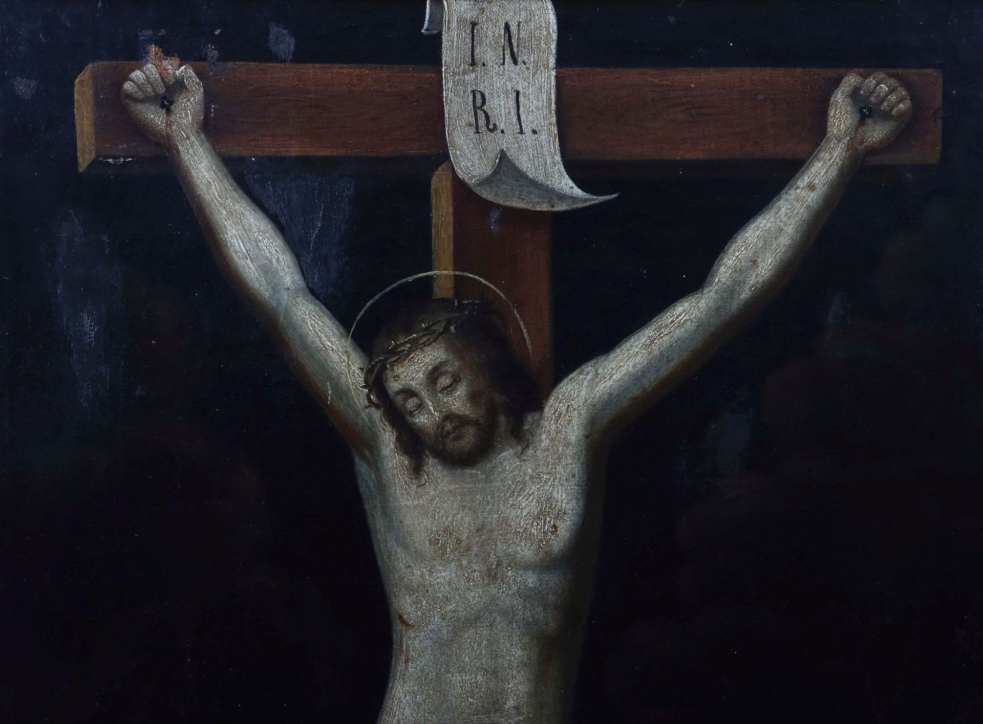 Kirchenmaler des 18./19. Jh. "Christus - Image 4 of 5
