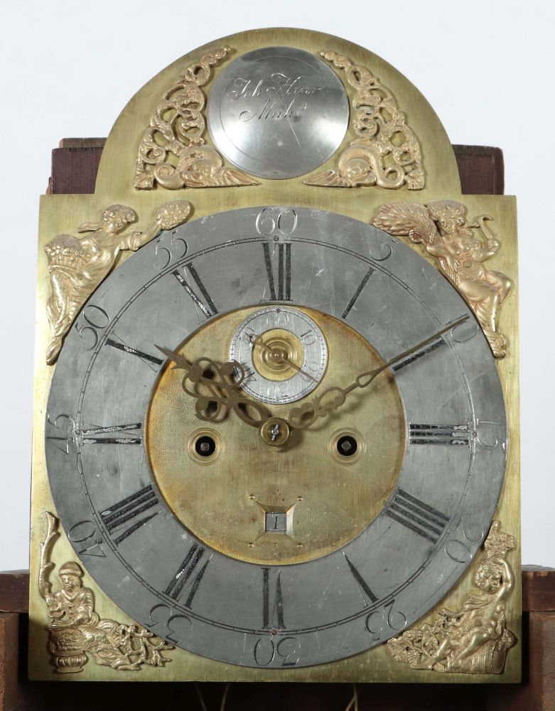 Klassizistische Bodenstanduhr um 1800, - Image 2 of 4