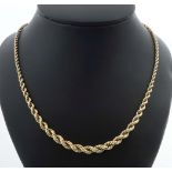 Gelbgoldcollier Gelbgold 585,