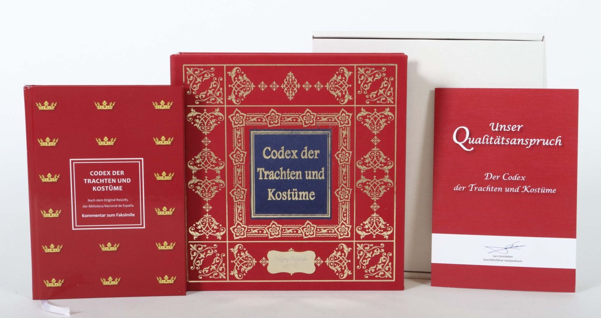 Codex der Trachten und Kostüme Códice - Image 2 of 5