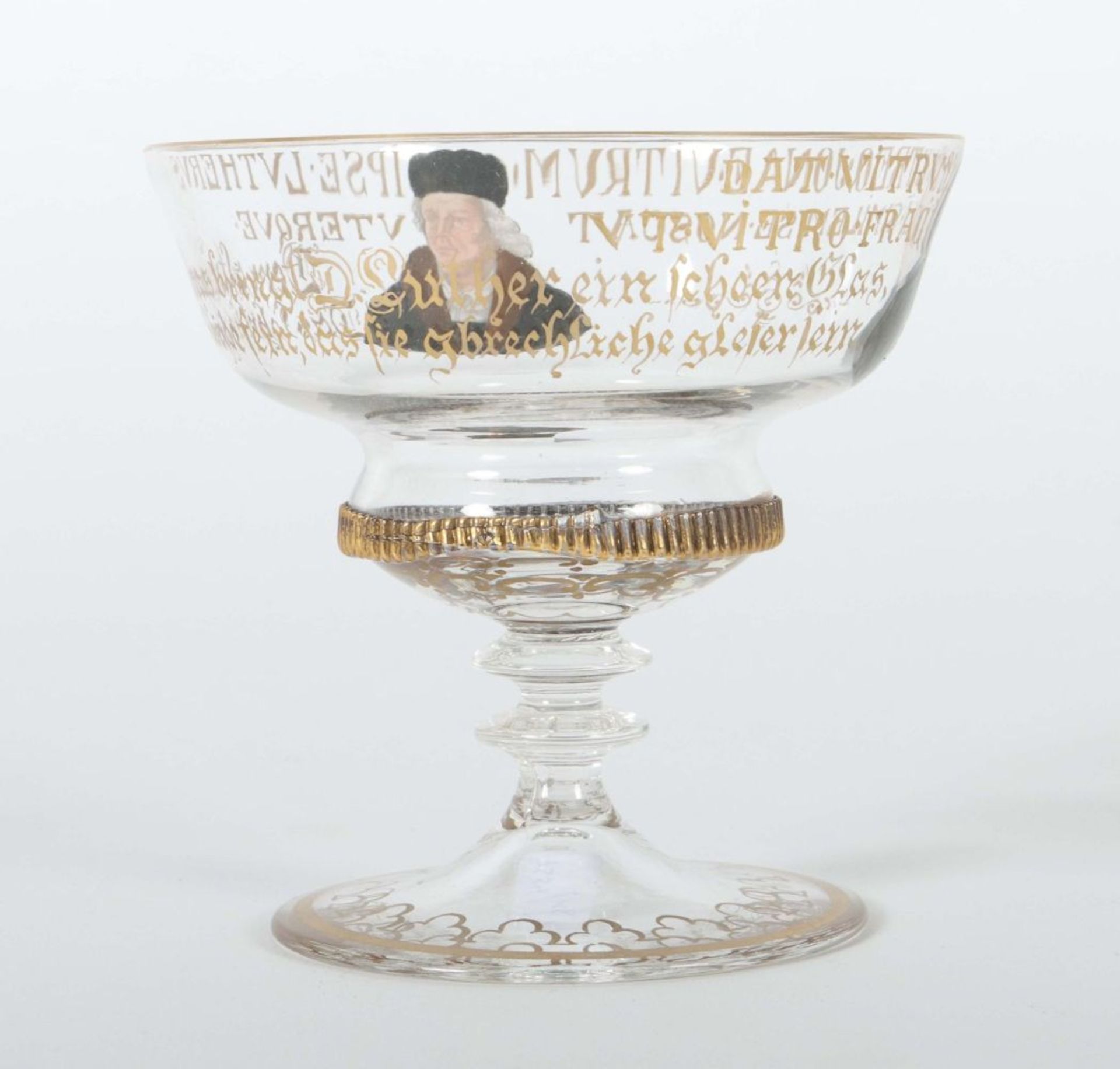 Historismus-Glas Anfang 20. Jh., - Image 3 of 5