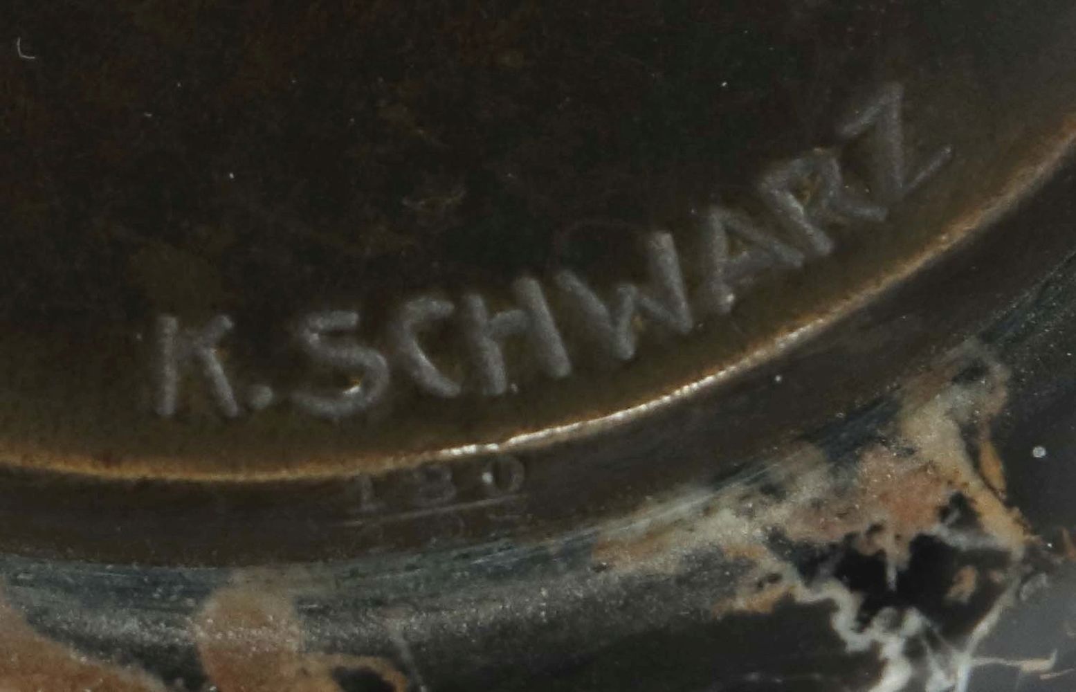 Schwarz, K. Deutscher Bildhauer des - Image 4 of 4