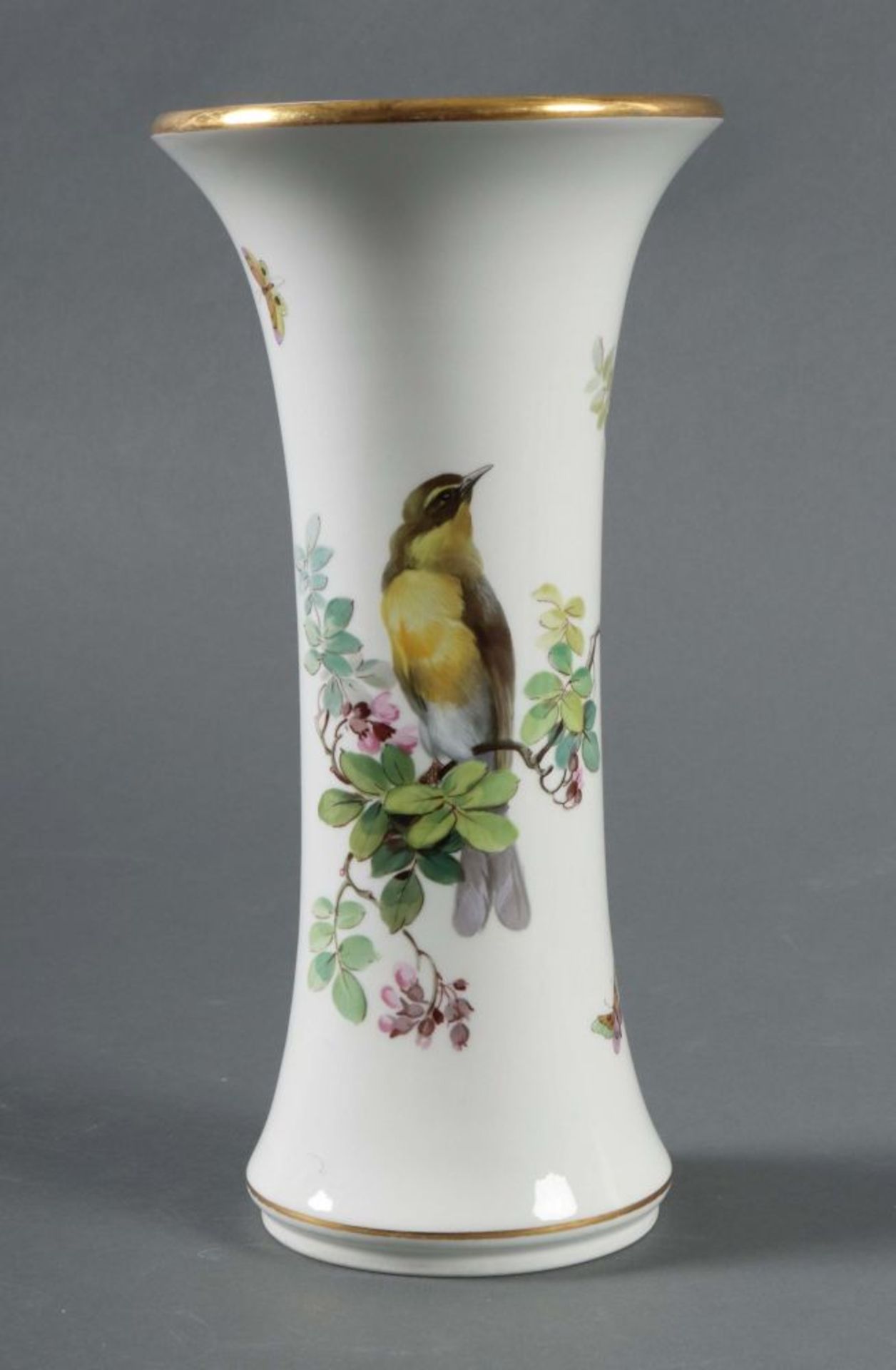 Vase mit Vogeldekor Meissen, 20. Jh., - Image 2 of 4