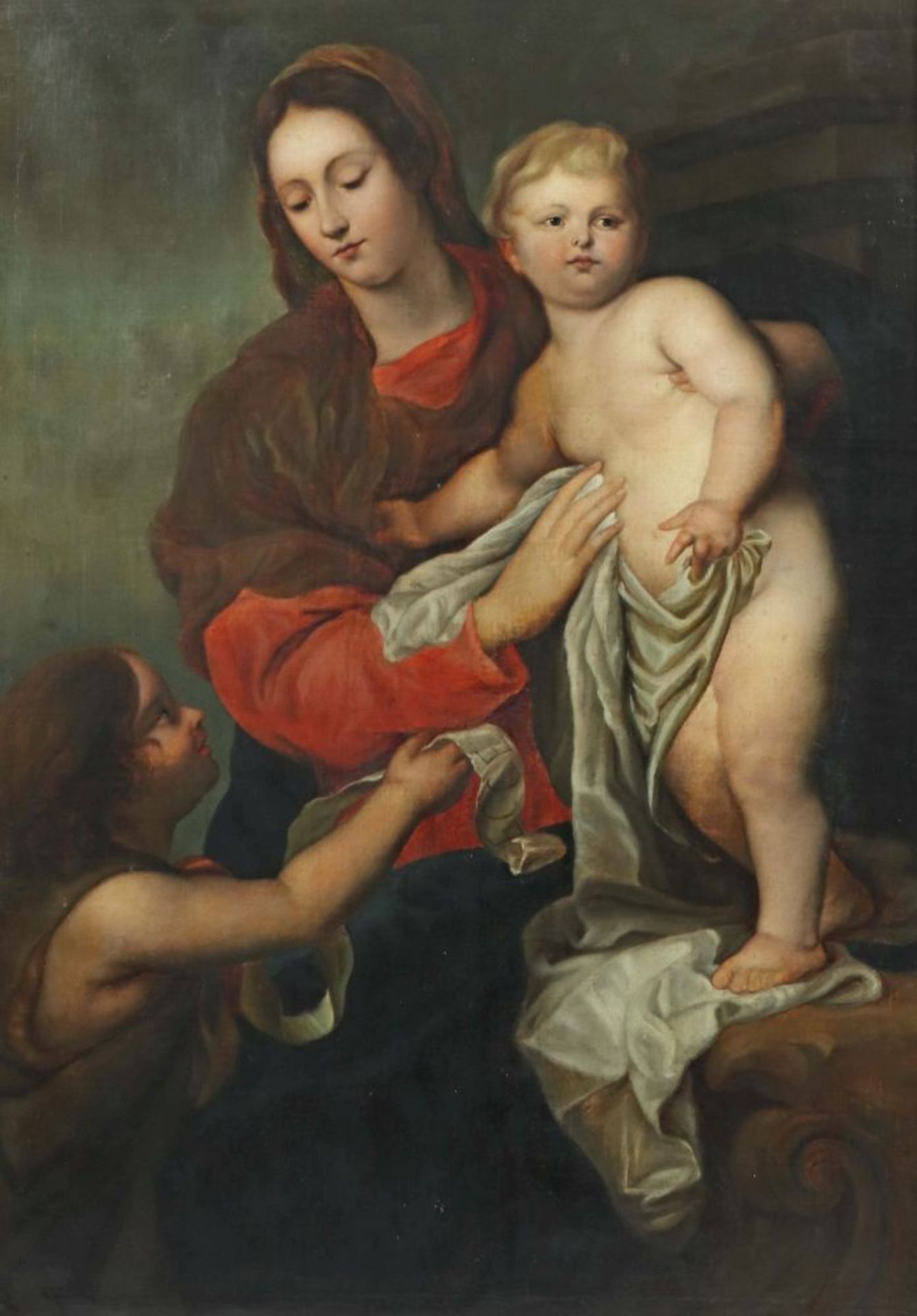 Maler des 19./20. Jh. "Madonna mit