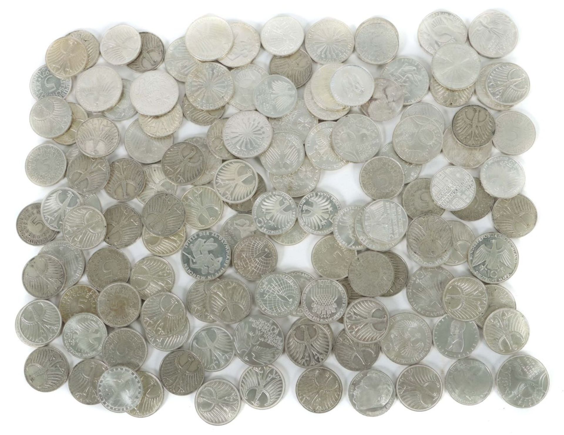 Umfangreiches Konvolut DM-Münzen