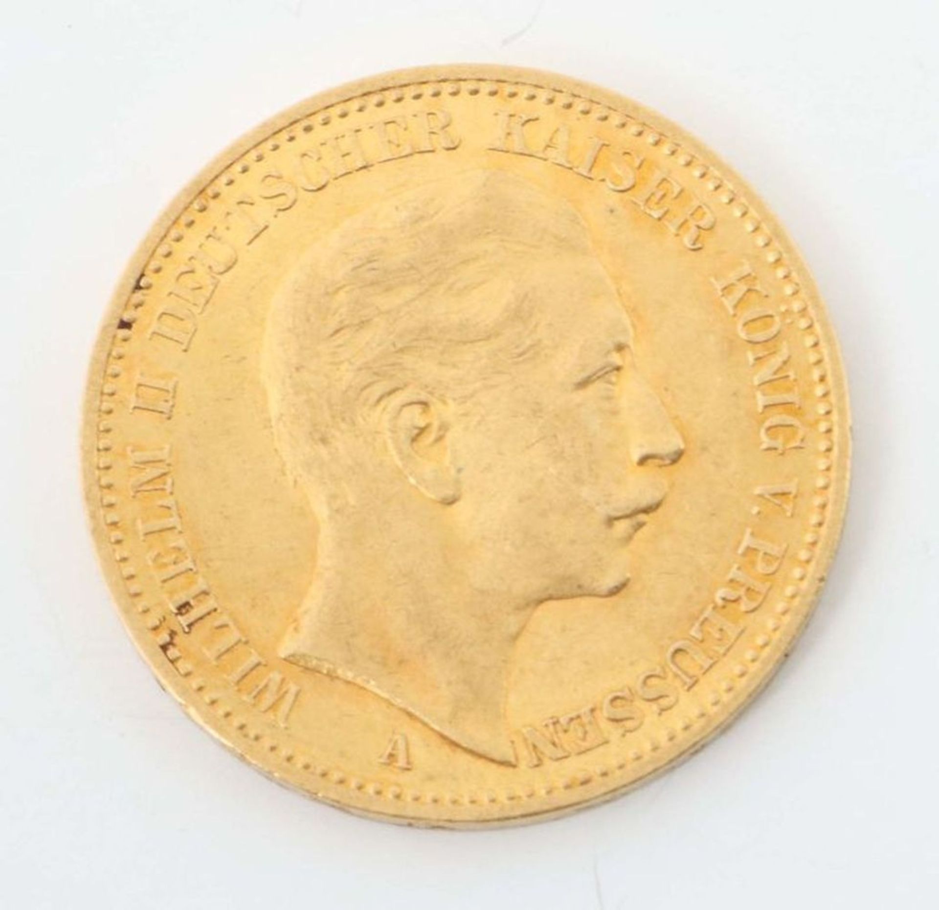 20 Mark-Goldmünze Berlin, 1894, Gold