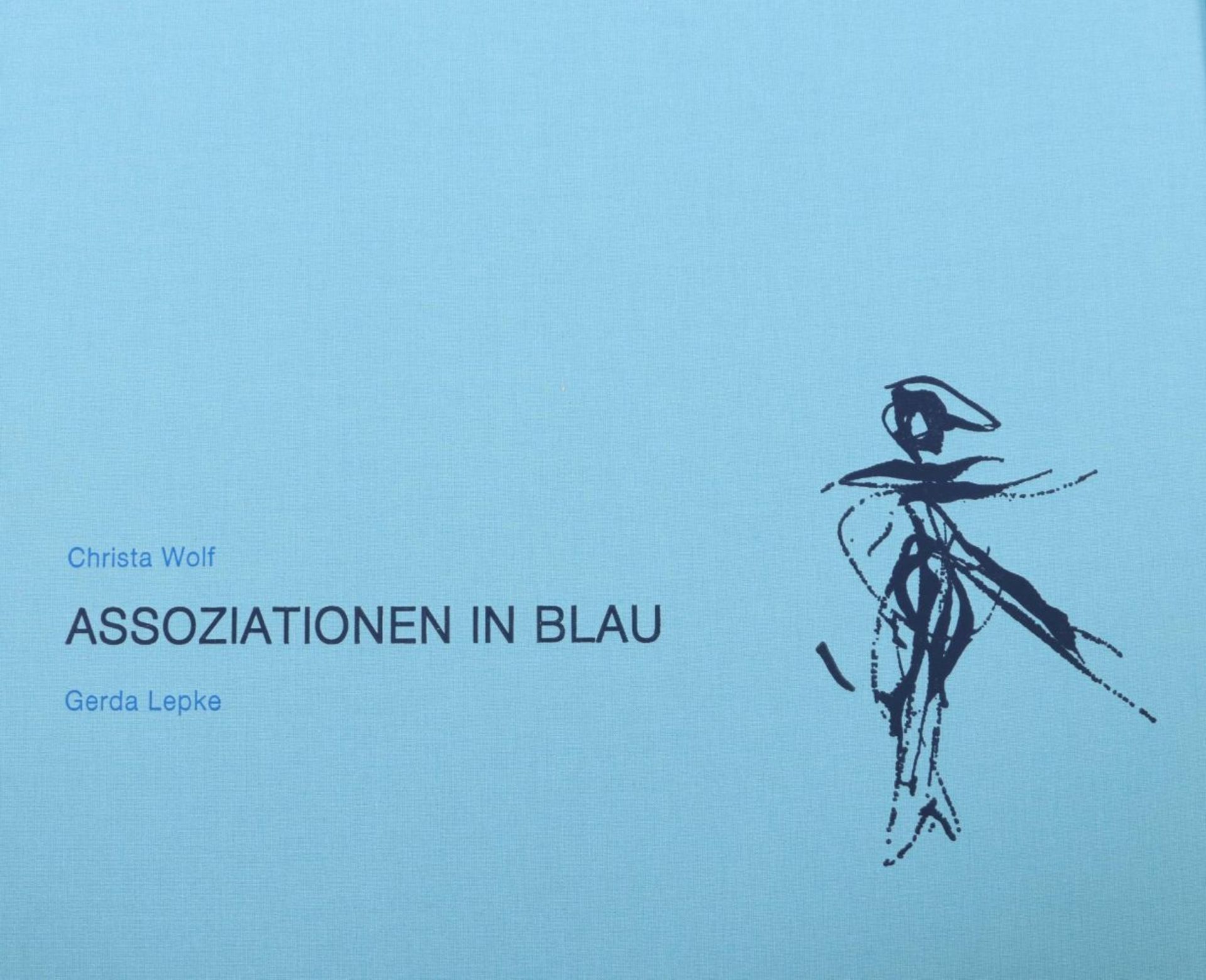 Wolf, Christa Assoziationen in Blau, - Image 4 of 7