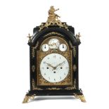 Bracket-Clock 19. Jh., Holland?,