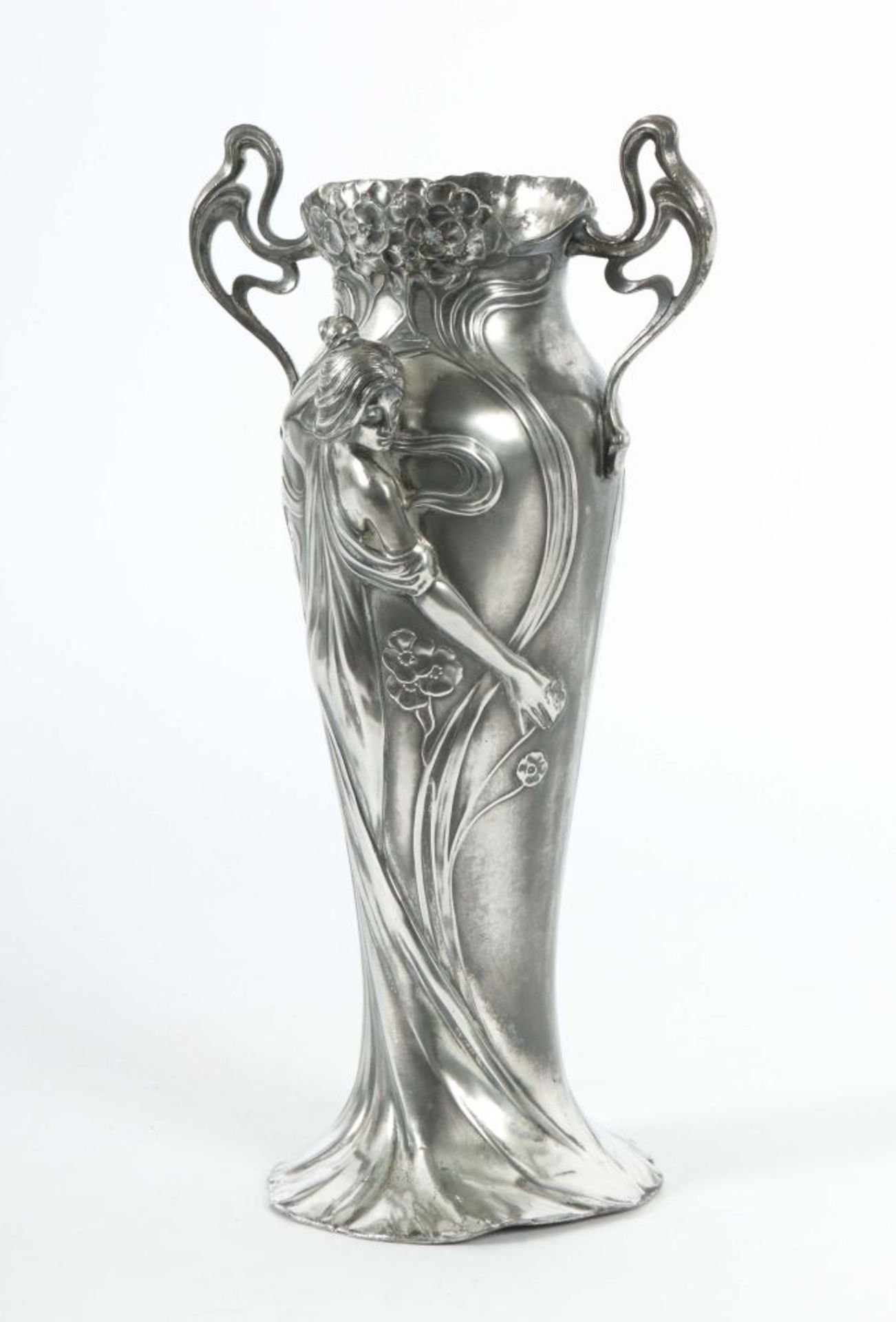 Jugendstil-Henkelvase WMF, Geislingen, - Bild 3 aus 3