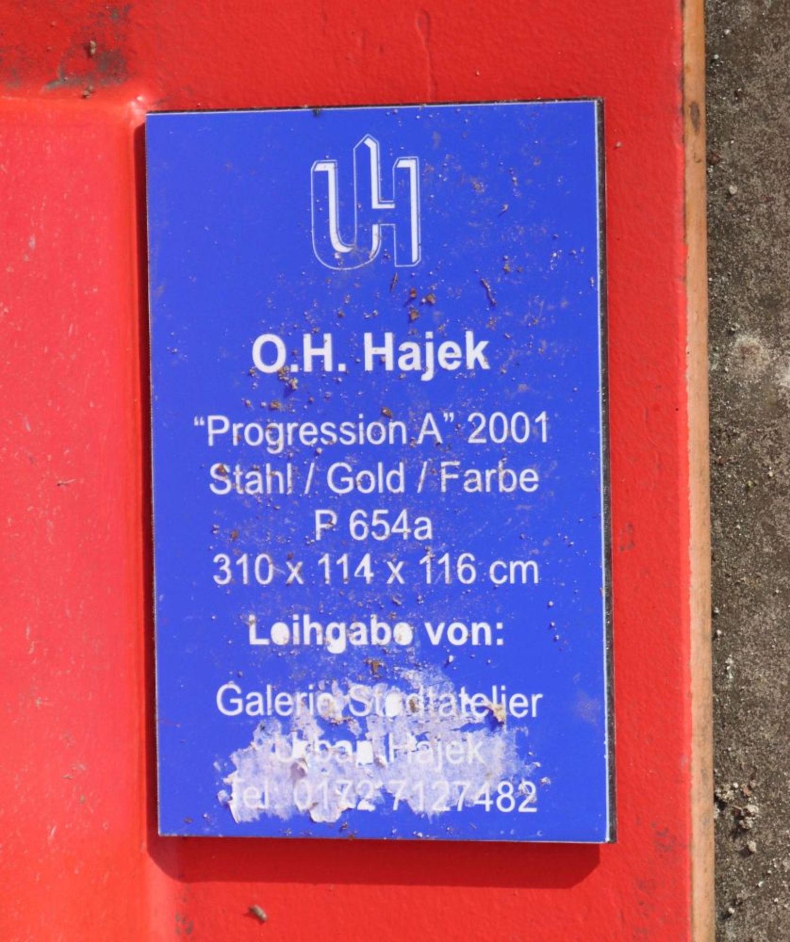 Hajek, Prof. Otto Herbert Kaltenbach / - Image 6 of 7