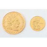 2 Goldmünzen Deutschland, Gold