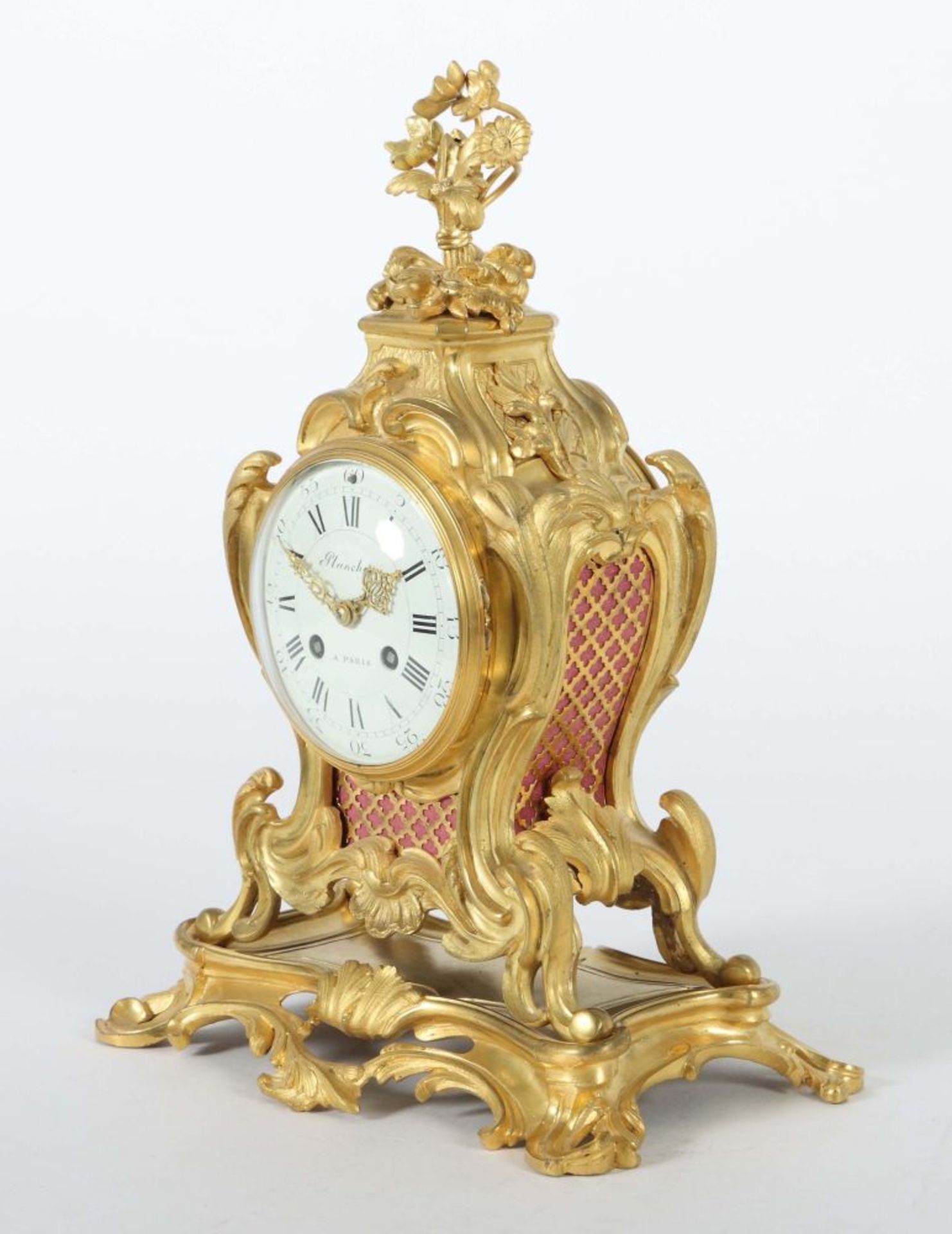 Pendule im Louis XV-Stil mit - Image 2 of 4