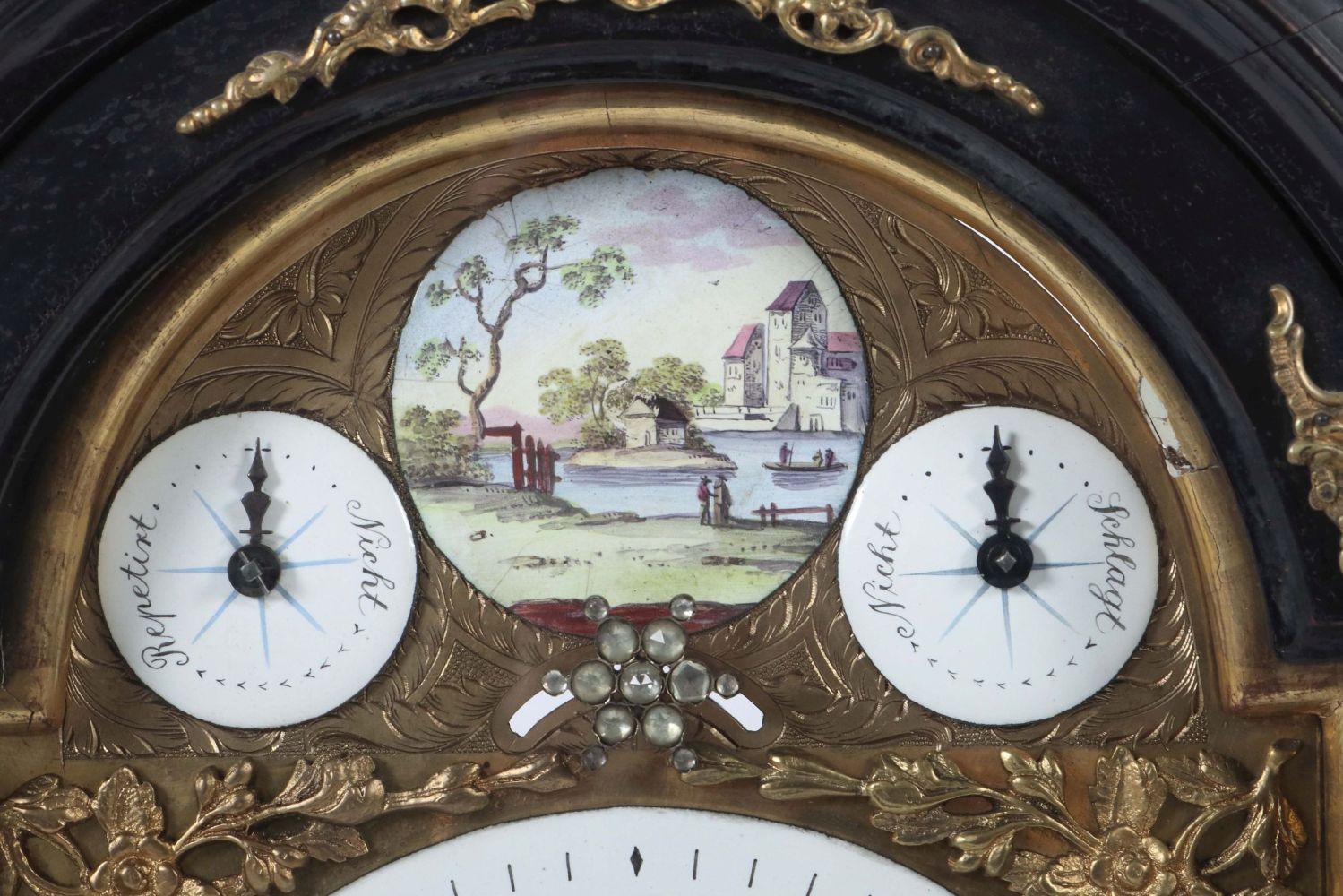 Bracket-Clock 19. Jh., Holland?, - Image 2 of 4