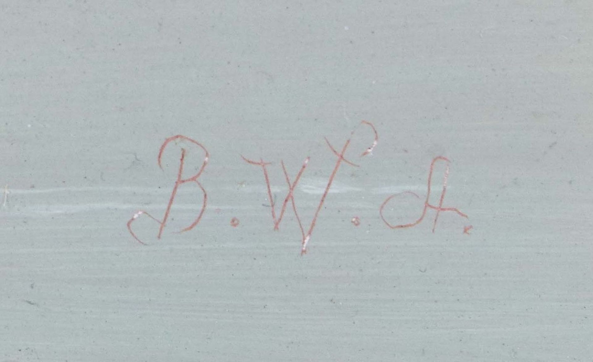 Monogrammist des 20. Jh. "Birne", - Bild 3 aus 4