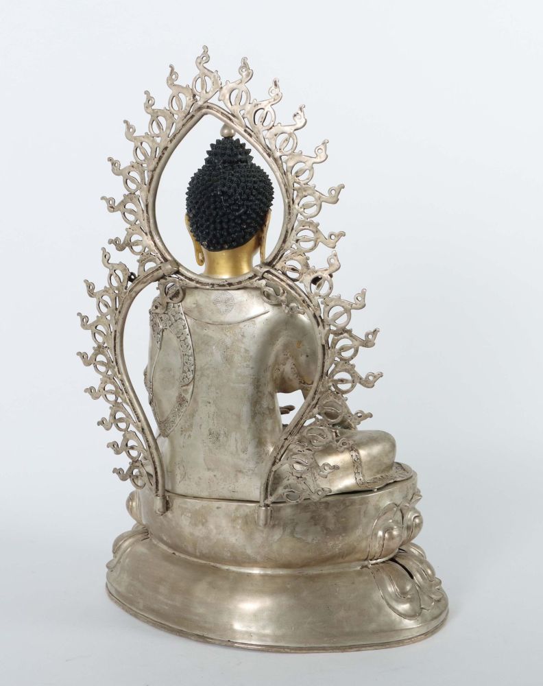 Großer sitzender Buddha Shakyamuni - Image 4 of 4