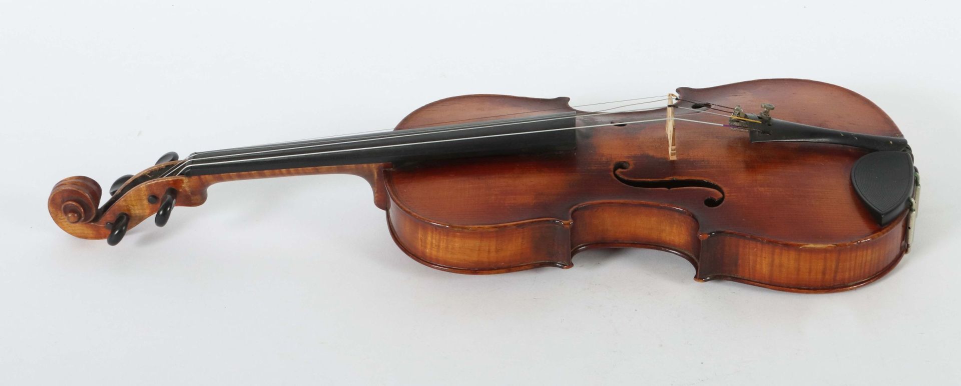 Geige mit 2 Bögen ca. um 1900-1930, - Image 3 of 7