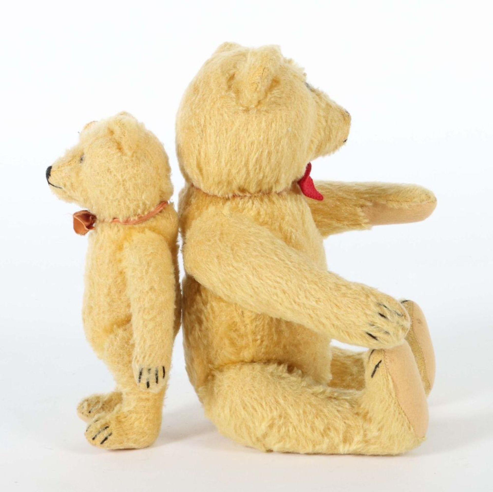 2 Teddy-Bären wohl Steiff, ca. - Bild 2 aus 2