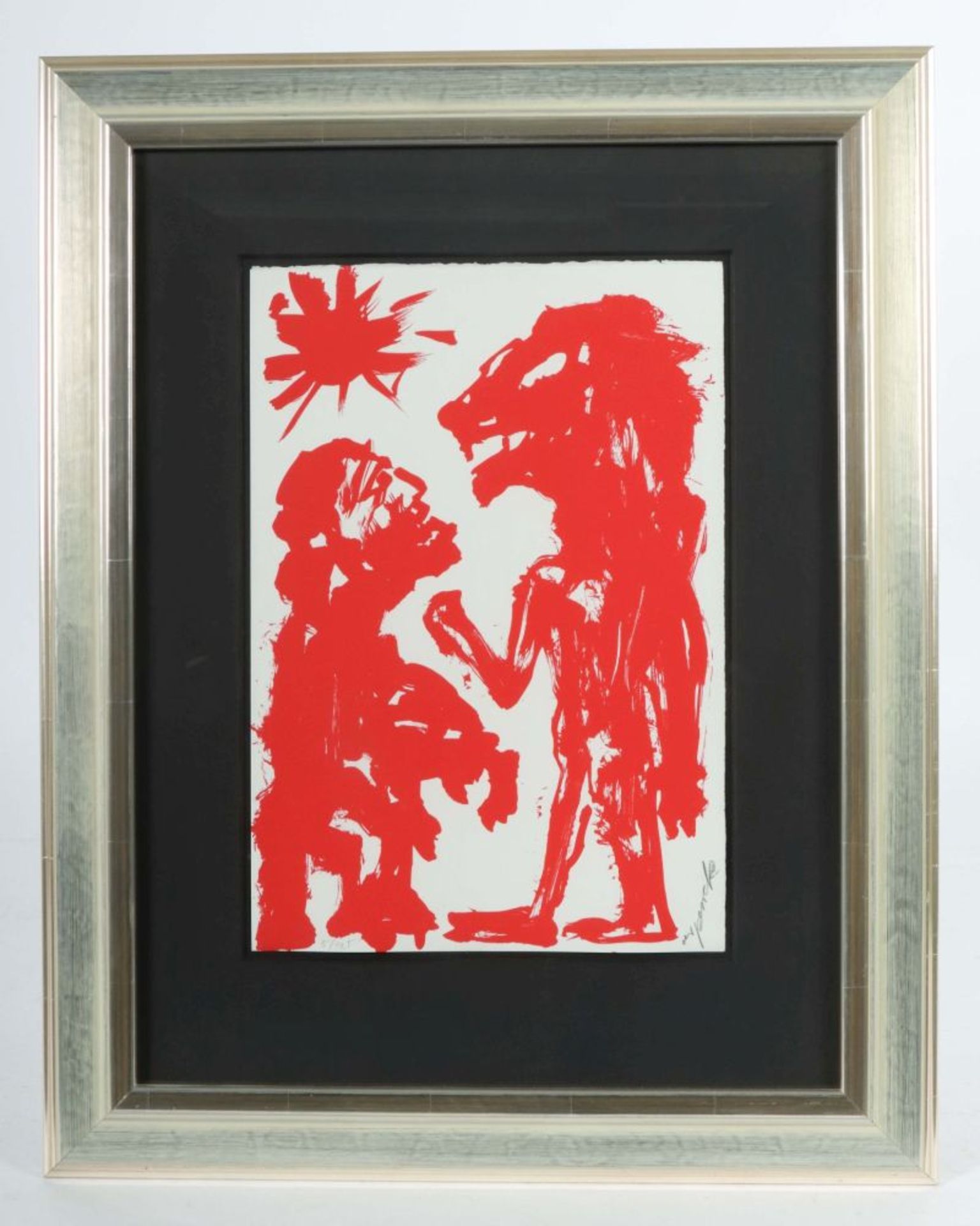 Penck, A. R. das ist: Ralf Winkler, - Image 2 of 3