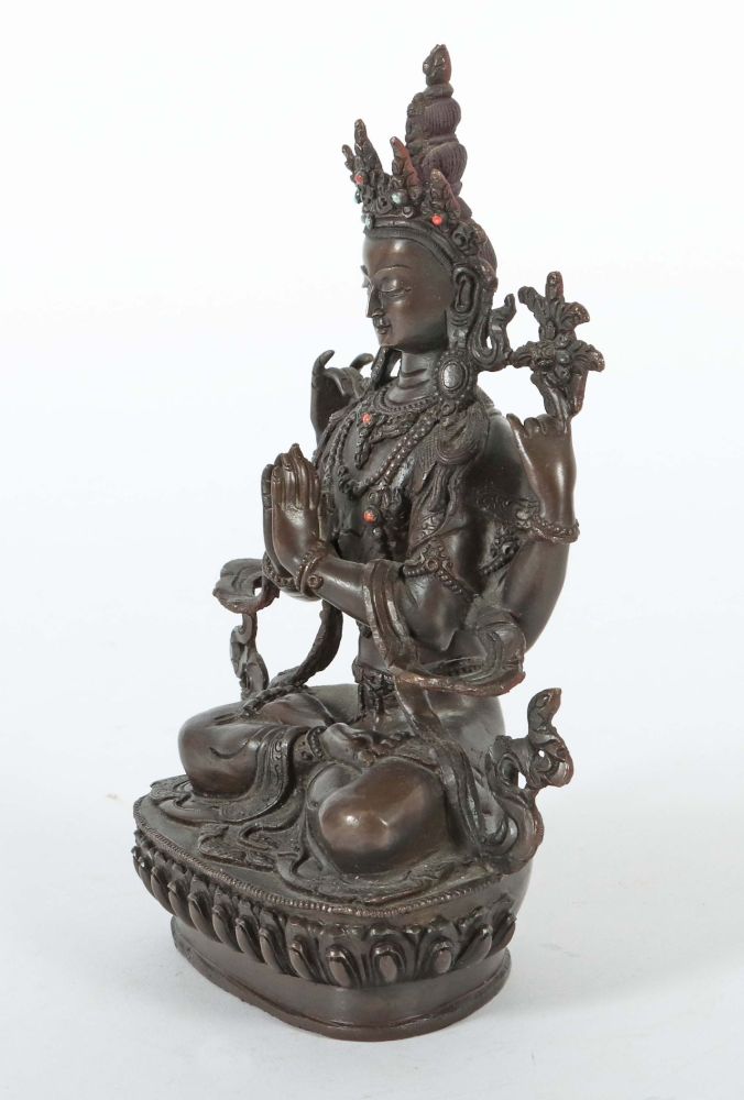 Avalokiteshvara Nepal, 2. Hälfte 20. - Image 2 of 4