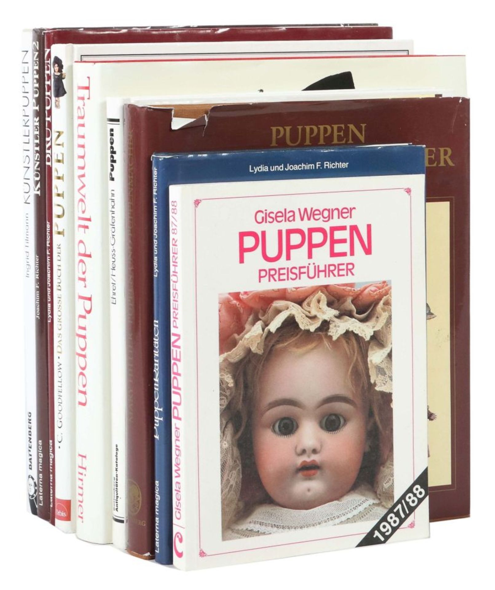 9 Fachbücher Thema: Puppen, Gisela