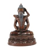 Amitayus mit seiner Prajna Nepal, 2.