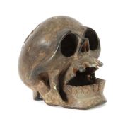 Ritualschädel Nepal/Indien, Mitte 20.