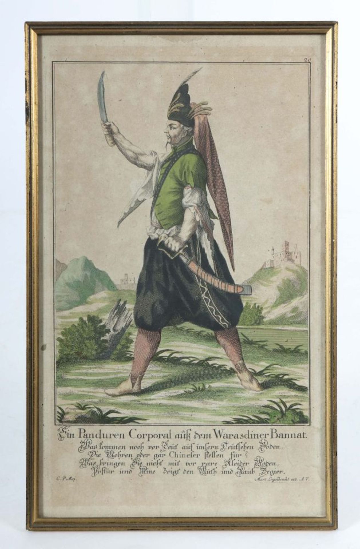 Engelbrecht, Martin Augsburg 1684 - - Bild 2 aus 3
