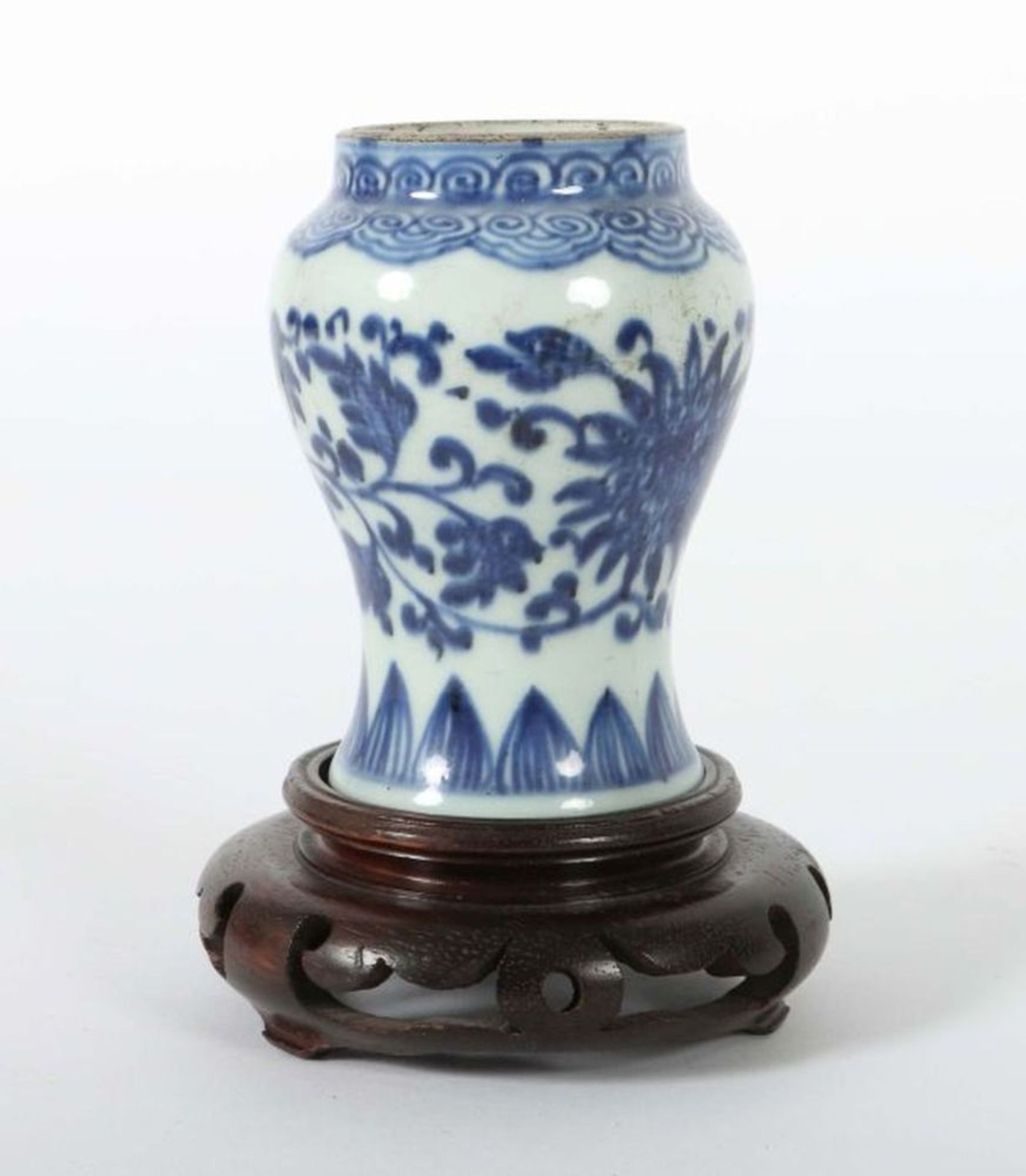 Kleine Balustervase China, wohl 1. - Image 2 of 4