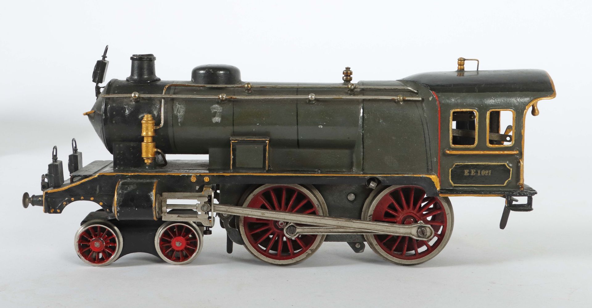 Uhrwerk-Lok Märklin, Spur 1, EE 1021, - Image 2 of 5