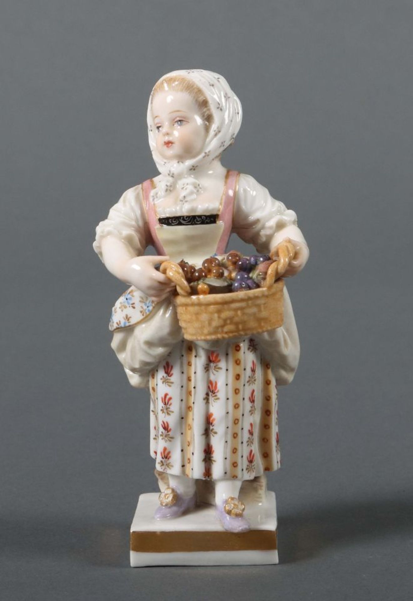 "Winzermädchen" Meissen, 1850-1924,