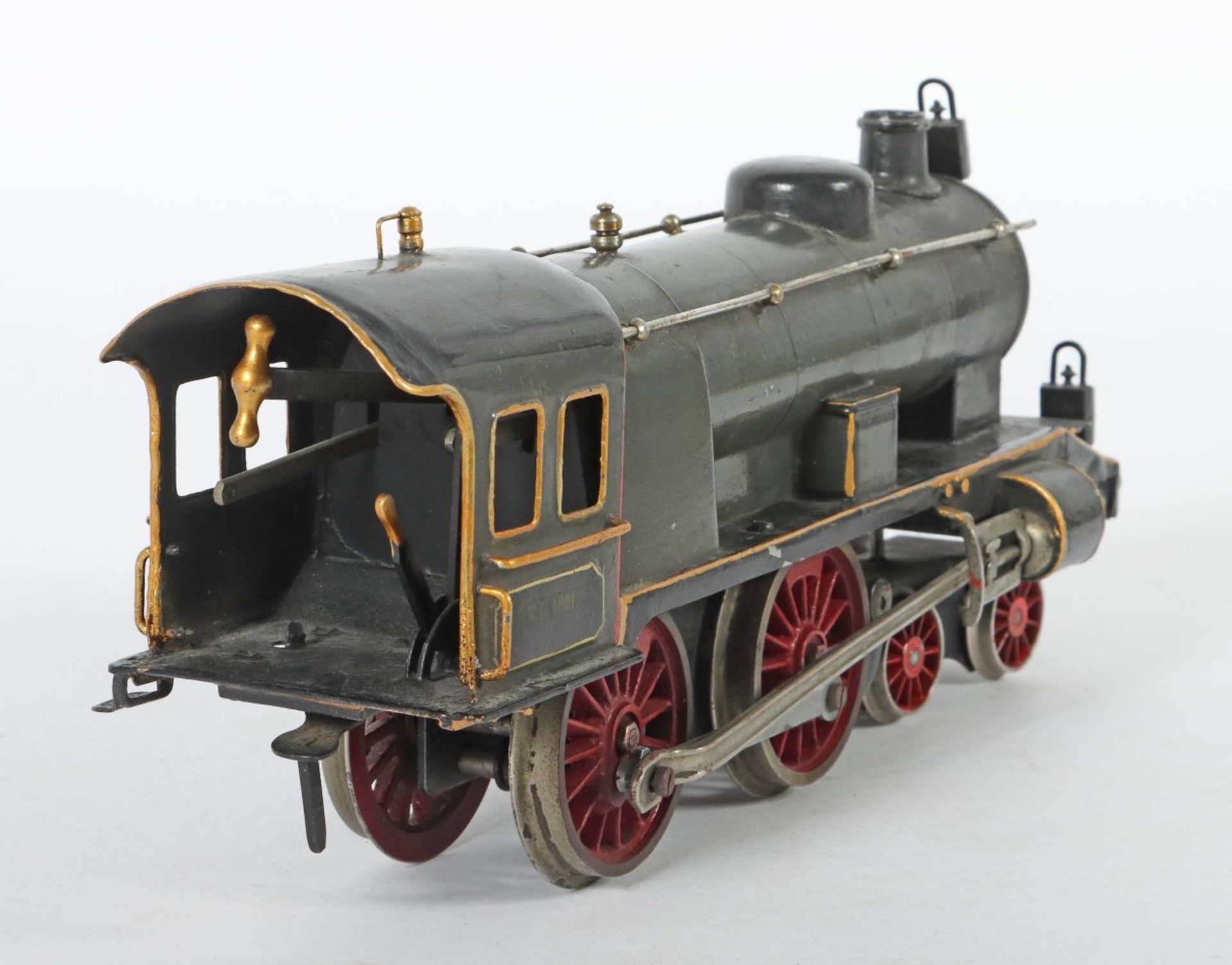 Uhrwerk-Lok Märklin, Spur 1, EE 1021, - Bild 4 aus 5