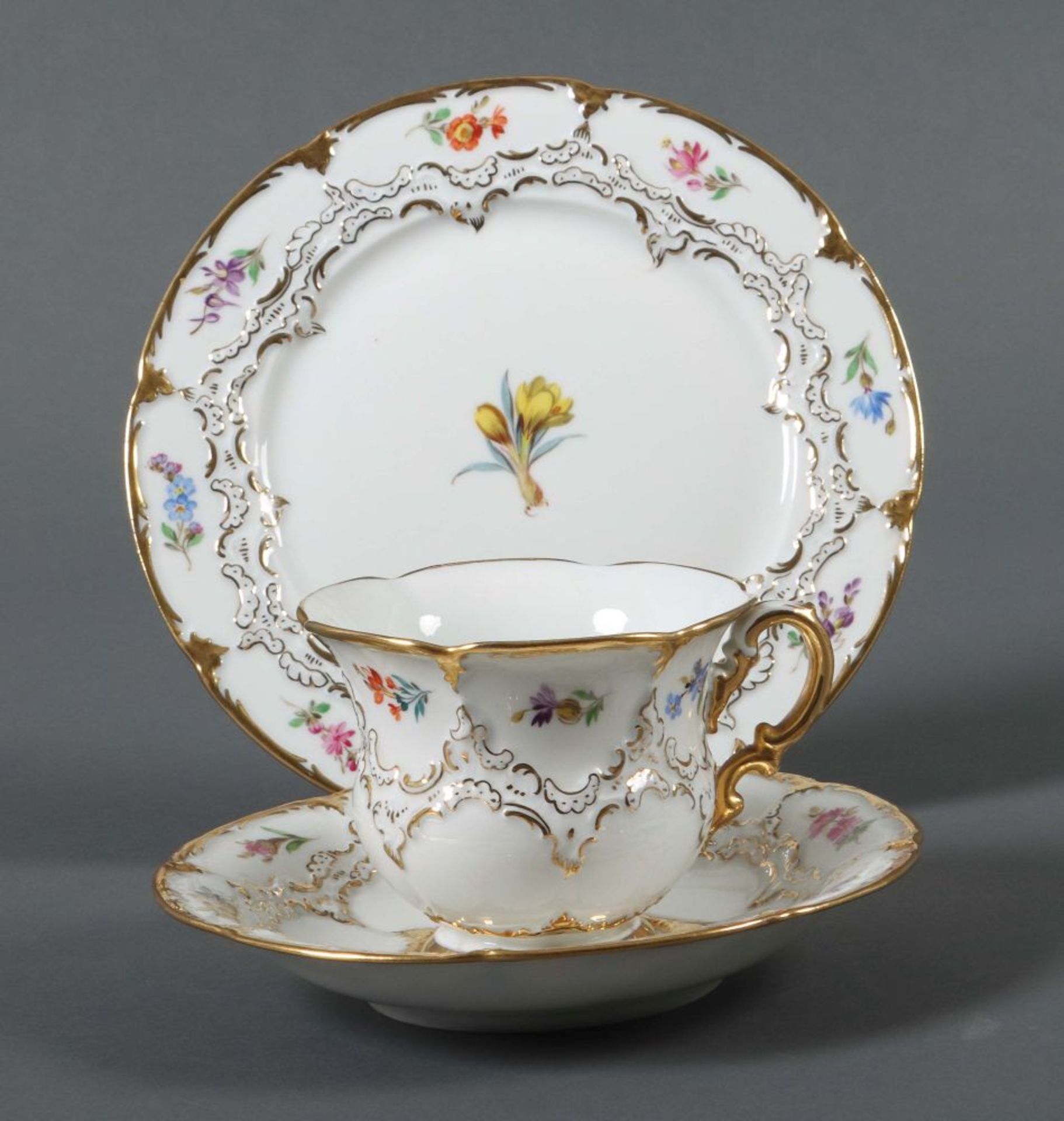 Prunkgedeck "B-Form" Meissen, 1924-34,