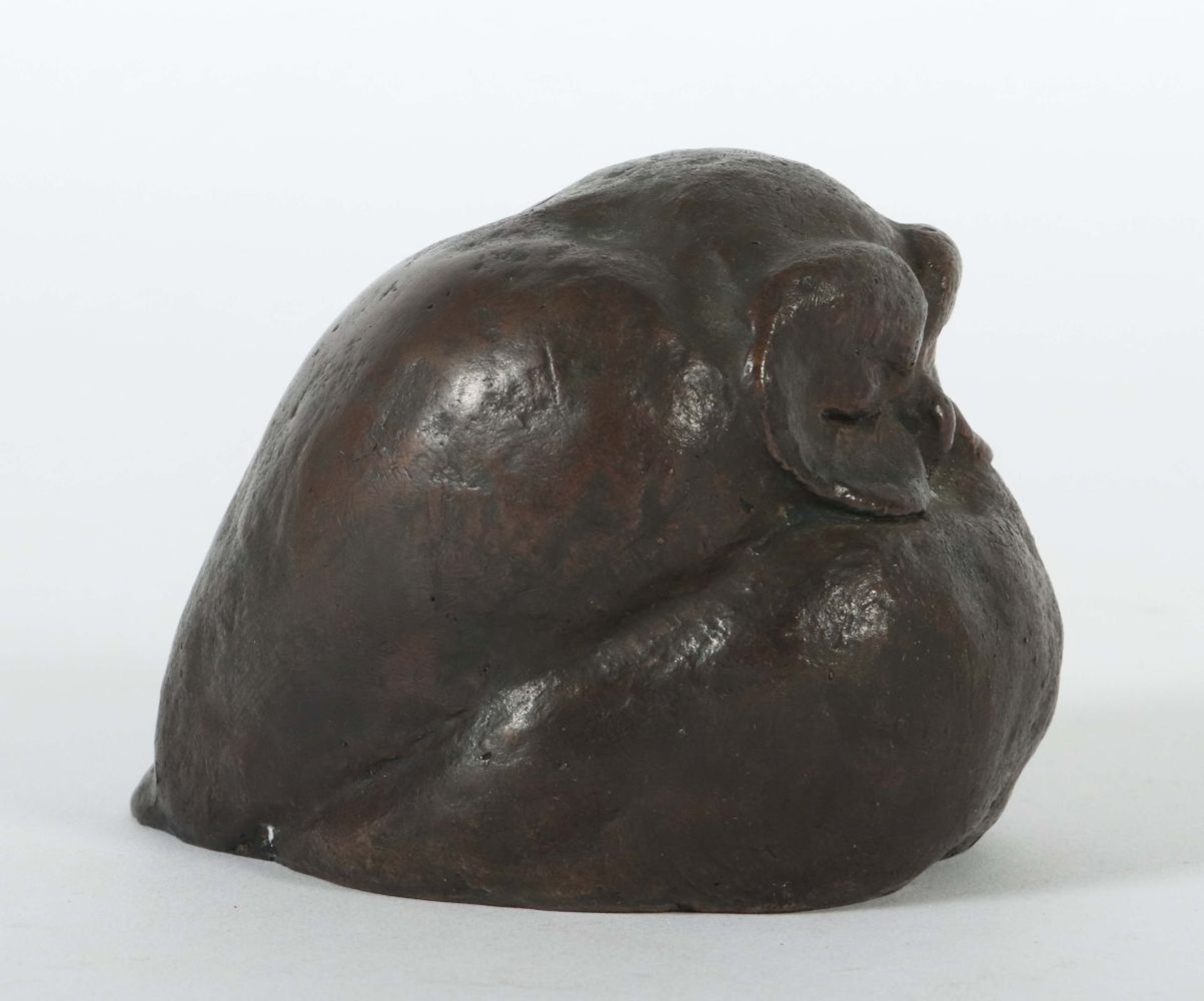 Bildhauer des 20. Jh. "Eule", Bronze, - Image 2 of 4