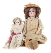 2 Puppen Deutschland, um 1920, 1x
