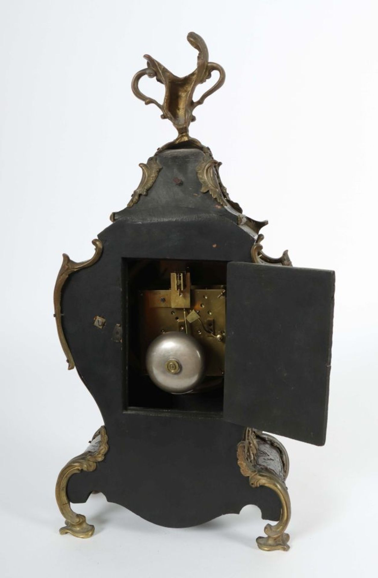 Boule-Uhr mit Konsole um 1900, - Image 4 of 5