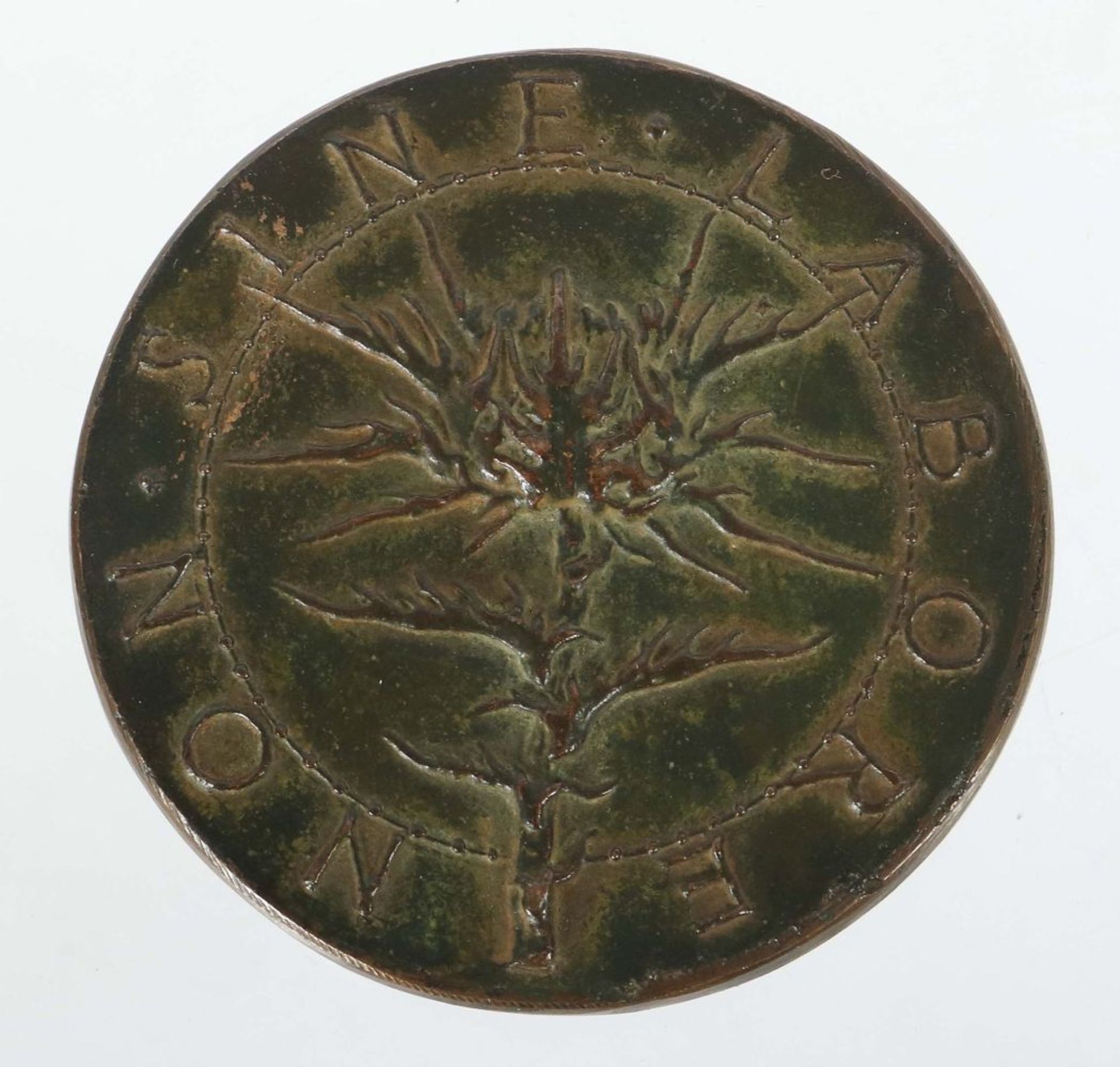 Medaille Deutschland, 1952, Bronze, - Bild 2 aus 2