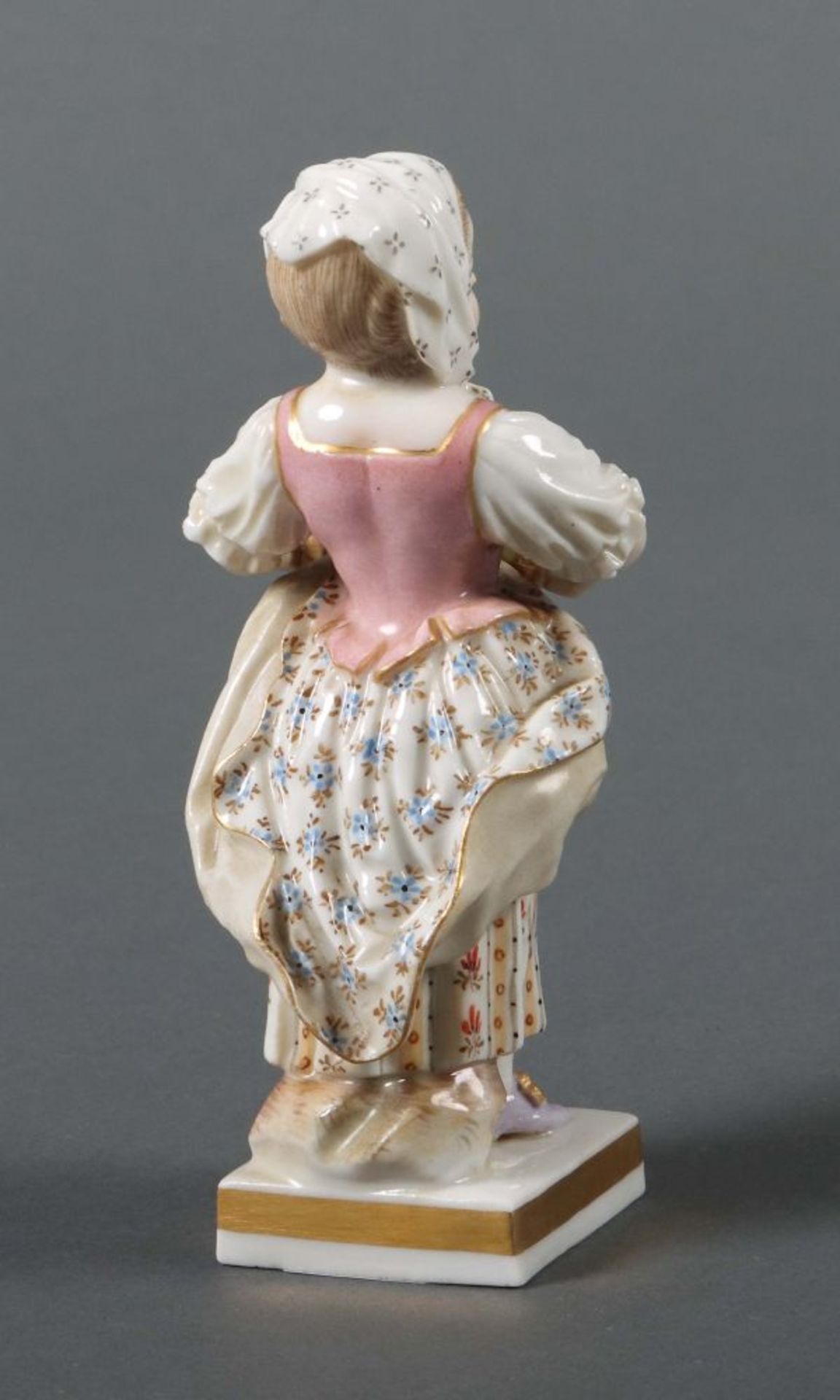 "Winzermädchen" Meissen, 1850-1924, - Bild 3 aus 4