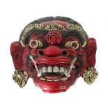 Barong Maske Bali/Indonesien, Holz