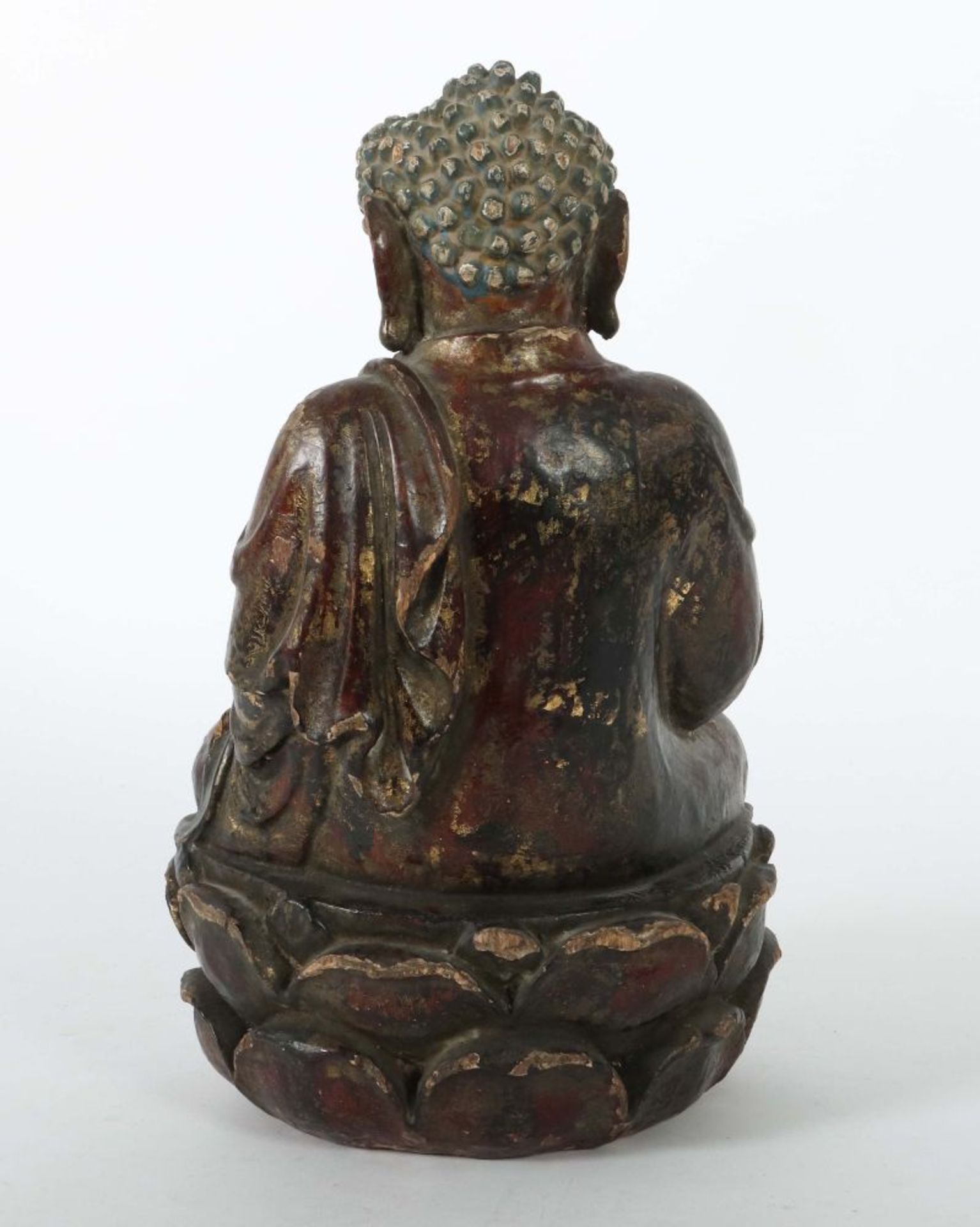 Buddha Amitabha wohl 2. Hälfte 19. - Image 3 of 4