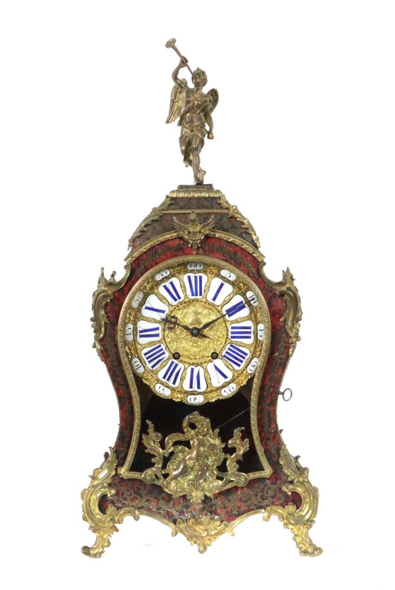 Boulle-Uhr mit Konsole und - Image 2 of 6