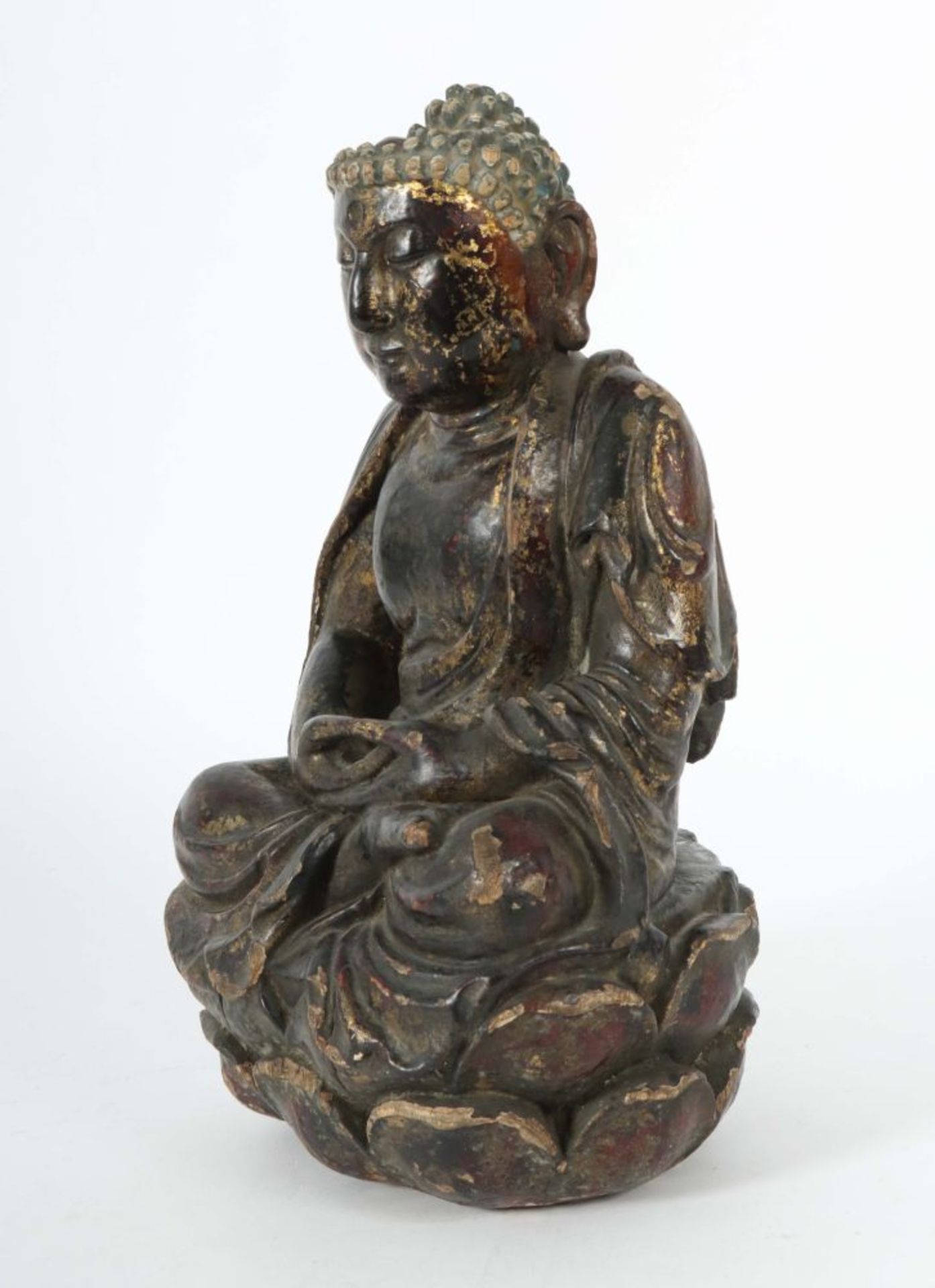 Buddha Amitabha wohl 2. Hälfte 19. - Image 2 of 4