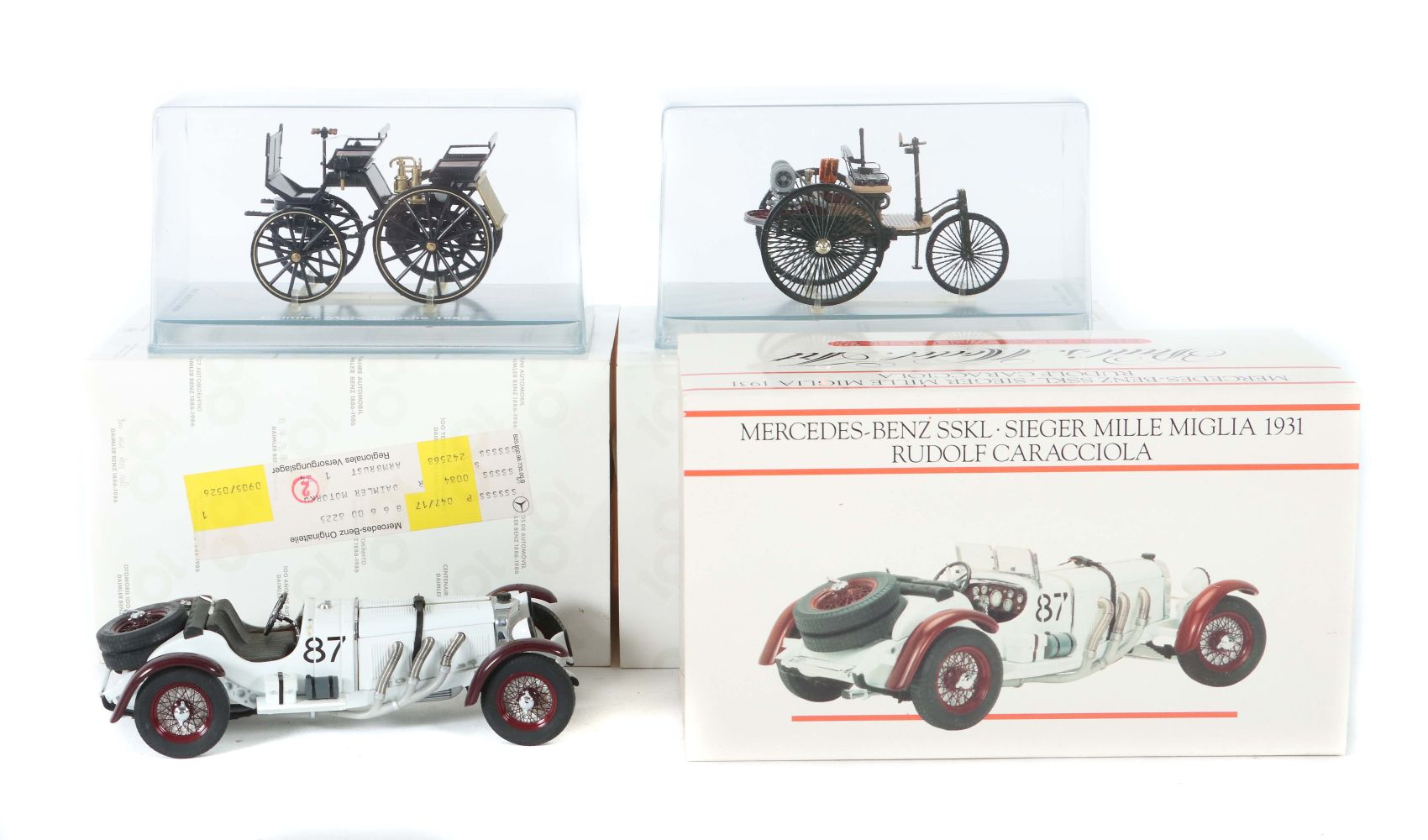 3 Mercedes-Modelle 1x Minichamps,