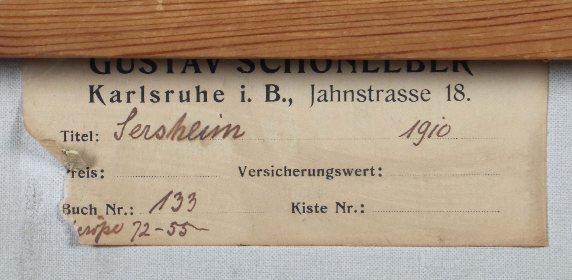 Schönleber, Gustav Bietigheim 1851 - - Bild 4 aus 5